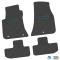 FlexTread 11-24 Dodge Challenger RWD Floor Mats (4pc) w/ Demon Logo - Black / NGCV53041