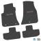 FlexTread 11-24 Dodge Challenger RWD Floor Mats (4pc) w/ Challenger Logo - Black / NGCV53027
