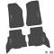 FlexTread 21-24 Jeep 4xe Floor Mats (4pc) w/ 4xe Logo NGTT46025