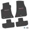 FlexTread 11-24 Dodge Challenger RWD Floor Mats (4pc) w/ Hellcat Logo - Black / NGCV53038