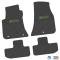 FlexTread 11-24 Dodge Challenger RWD Floor Mats (4pc) w/ Demon Logo - Black / NGCV53041