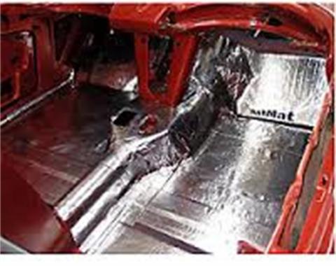 HushMat 1984-1996 Chevrolet Corvette  Floor Deadening and Insulation Kit 628841