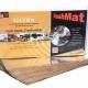 HushMat Floor/Firewall Kit - Silver Foil with Self-Adhesive Butyl-20 Sheets 12" x 23" ea 38.7 sq ft 10401