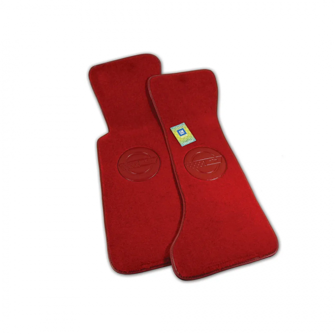 Corvette Mats, Red Pile (27), 1984-1985