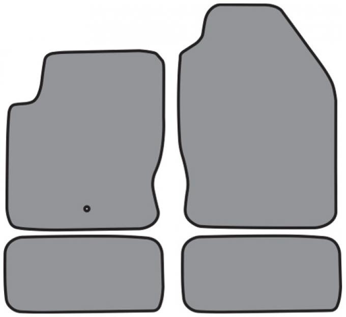 ACC 2000-2007 Ford Focus Floor Mat 4pc (FM192 FM192R) Cutpile