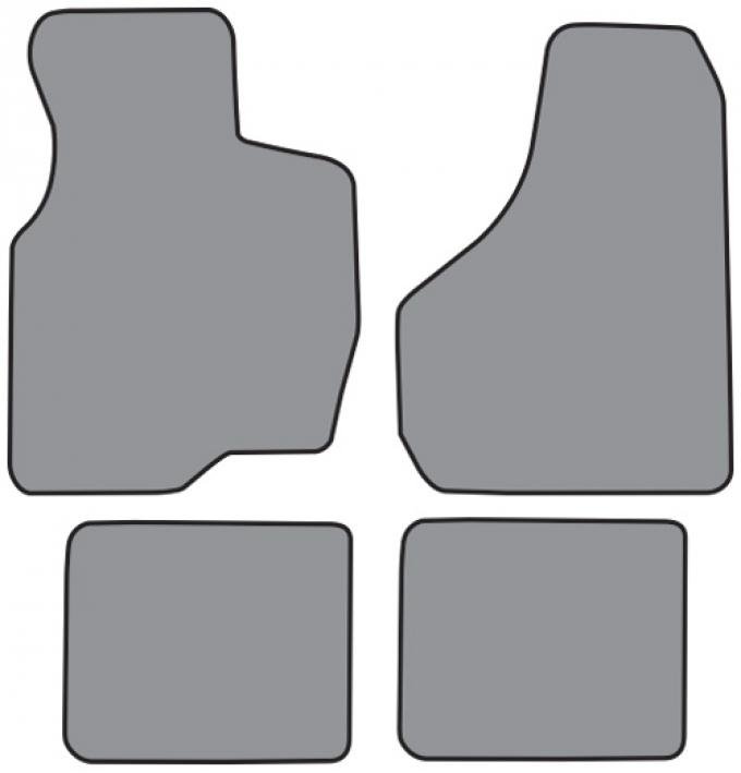 ACC 2000-2005 Ford Excursion Floor Mat 4pc (A5286F FM18R) Cutpile