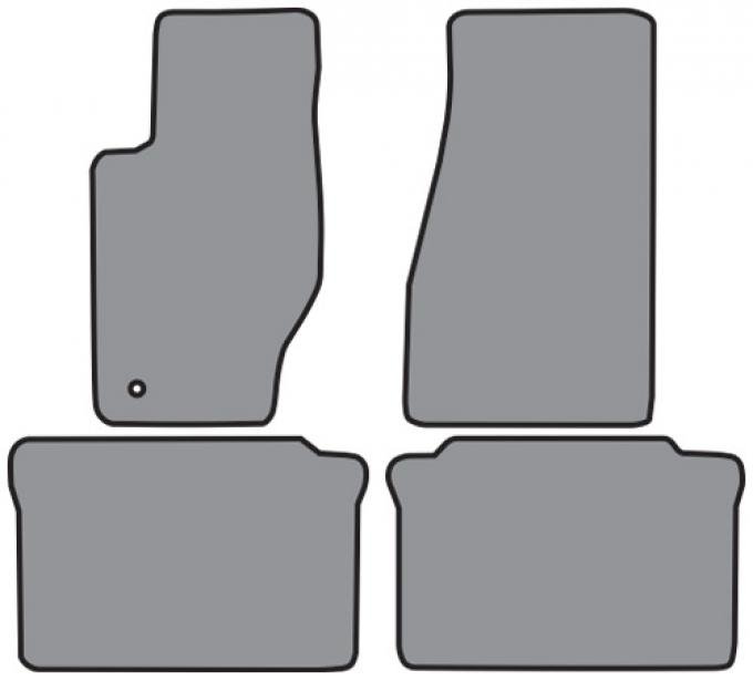 ACC 2005-2010 Jeep Grand Cherokee Floor Mat 4pc (FM395F FM395R) Cutpile