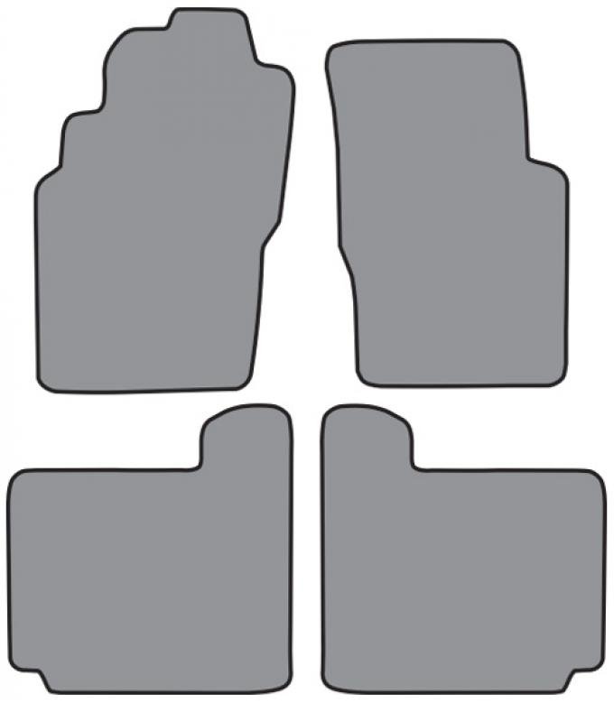 ACC 1996-2004 Nissan Pathfinder Floor Mat 4pc (P29 P29R) Cutpile