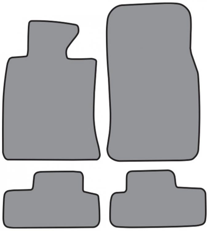 ACC 2007-2009 Mini Cooper Floor Mat 4pc (P338 P338R) Cutpile