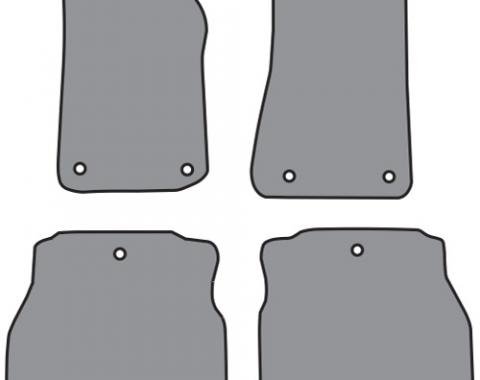 ACC 2018-2019 Jeep Wrangler Unlimited JL Floor Mat 4DR 4pc (FM390F FM390R) Cutpile