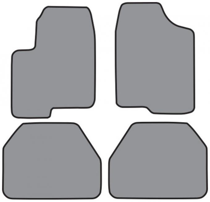 ACC 2001-2005 Pontiac Aztek Floor Mat 4pc (GM284 GM284R) Cutpile