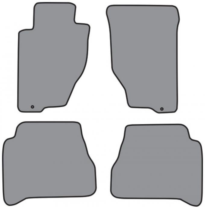 ACC 2007-2009 Kia Sorento Floor Mat 4pc (K100 K100R) Cutpile