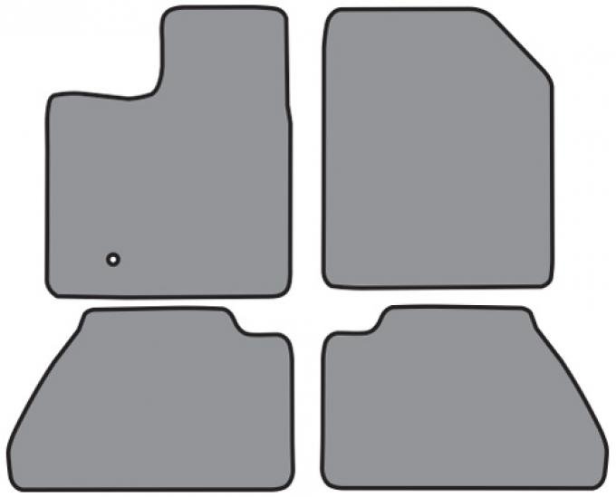 ACC 2007-2010 Lincoln MKX Floor Mat 4pc (FO462 FO462R) Cutpile