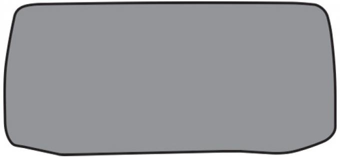 ACC 1969-1976 Triumph TR6 Trunk Area Floor Mat 1pc (P9556) Cutpile