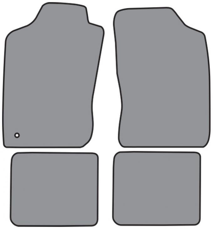 ACC 1996-2002 Toyota 4Runner Floor Mat 4pc (FMA5342 FM18R) Cutpile