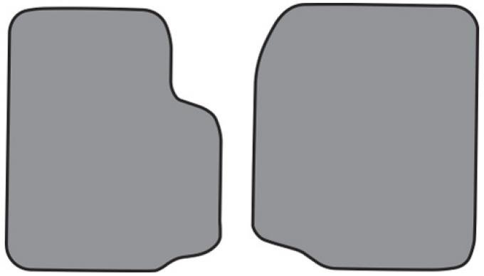 ACC 1987-1995 Jeep Wrangler Floor Mat Frt Row 2pc (FM203F) Cutpile