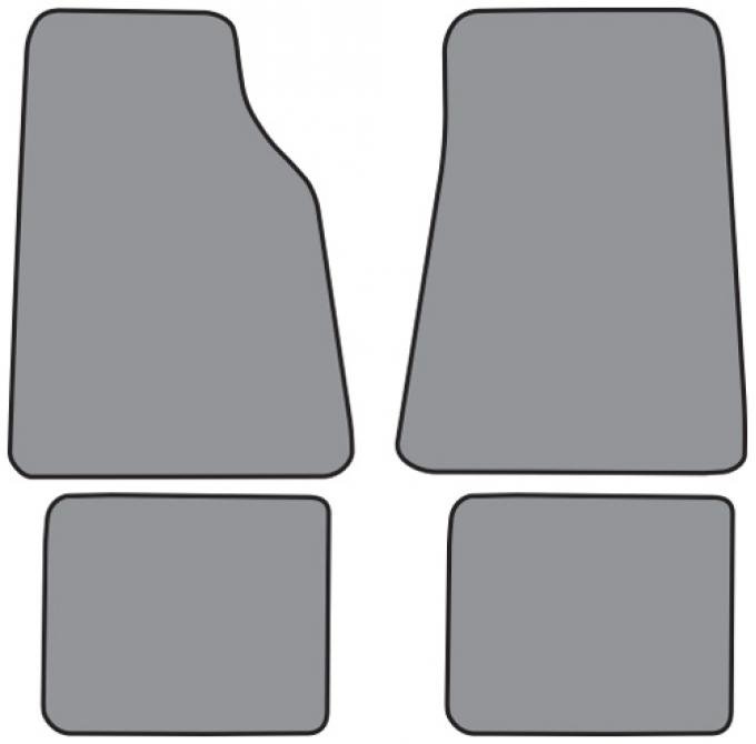 ACC 1990-2011 Lincoln Town Car Floor Mat 4pc (FM68F FM18R) Cutpile