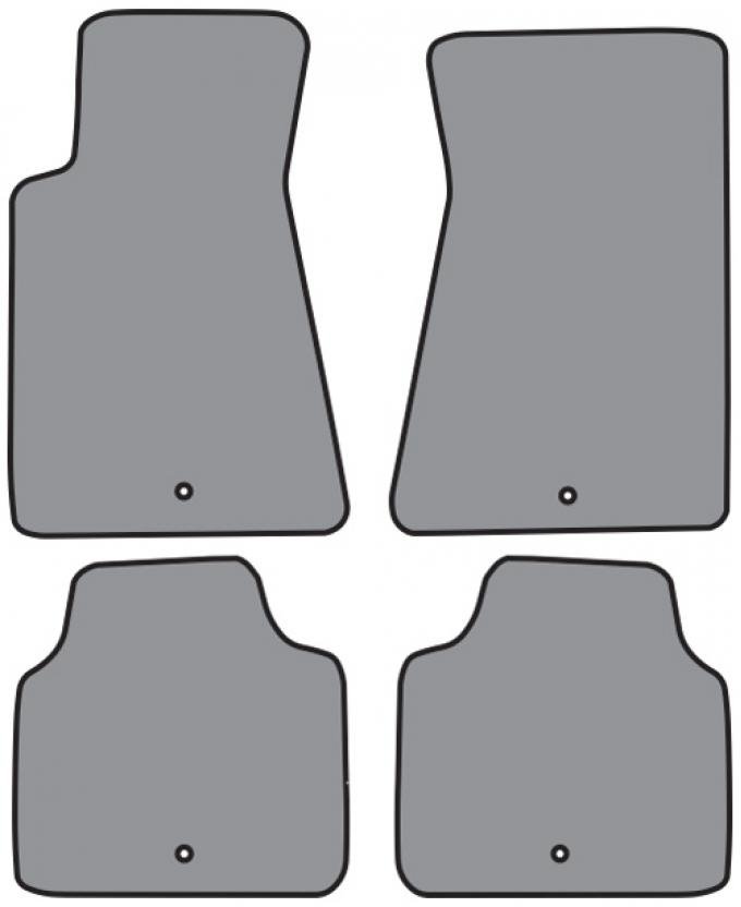 ACC 2004-2006 Pontiac GTO Floor Mat 4pc (FM316 FM316R) Cutpile