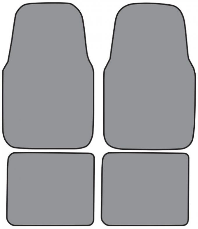 ACC 1995-2000 Mercury Mystique Floor Mat 4pc (FM154F FM18R) Cutpile