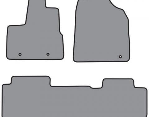 ACC 2003-2004 Honda Pilot 2pc Frts & 1pc Rr Floor Mat (P646 P503R) Cutpile
