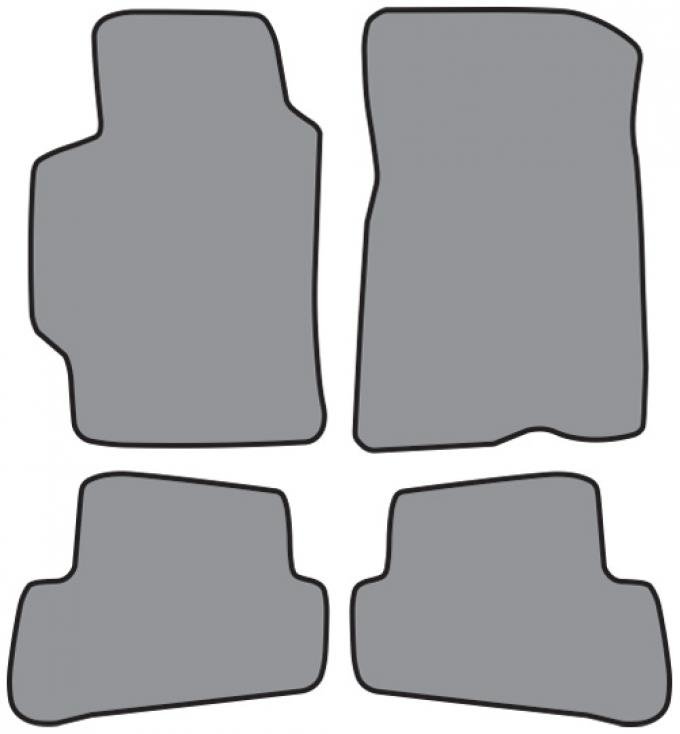 ACC 1993-1997 Ford Probe Floor Mat 4pc (A5353 A5353R) Cutpile