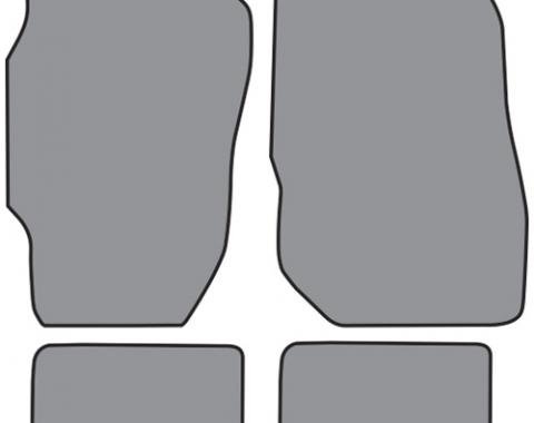 ACC 1986-1989 Honda Accord 5spd Floor Mat 4pc (H662F FM18R) Cutpile