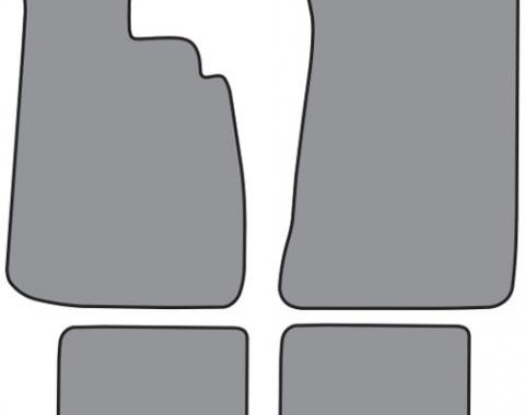 ACC 1971 BMW 1802 Floor Mat 4pc (FM52F FM18R) BMW Material