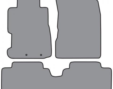 ACC 2001-2005 Honda Civic 4DR Sedan 2pc Frts & 1pc Rr Floor Mat (P30 P30R) Cutpile
