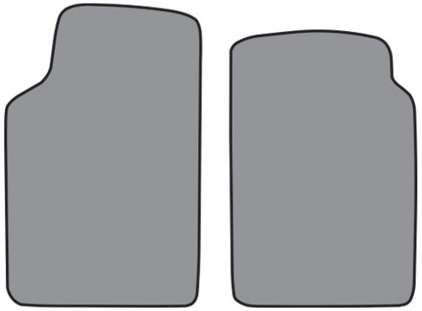 ACC 19591973 Jeep CJ5 Floor Mat Frt Row 2pc (FM204F) Loop Mr. Floormats