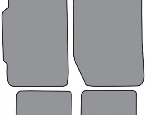 ACC 1986-1987 Honda Prelude Floor Mat 4pc (H543F FM18R) Cutpile