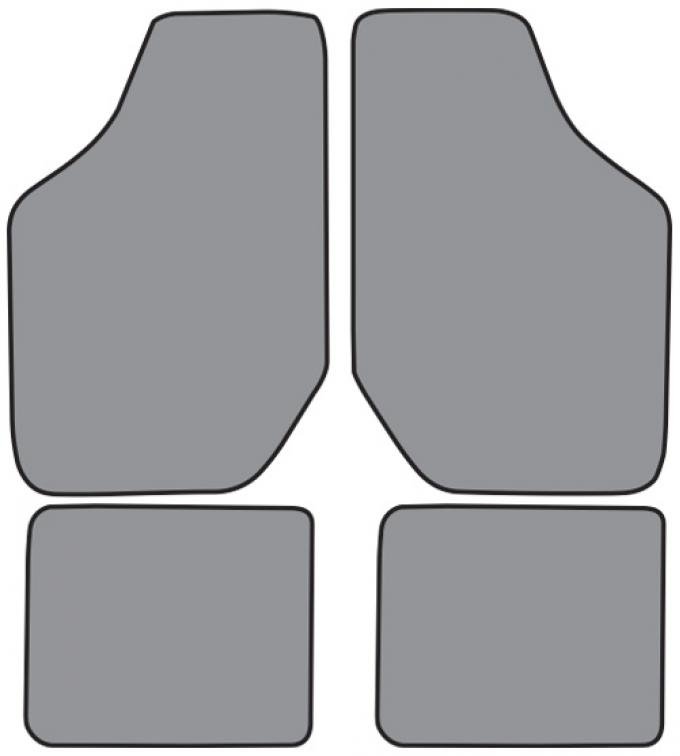 ACC 1994-1996 Buick Century Floor Mat 4pc (FM151F FM18R) Cutpile