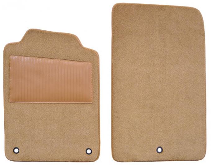 ACC 1997-2007 Chevrolet Corvette Floor Mat with Heel Pad 2pc (FM78W/HEEL) Cutpile