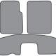 ACC 1997-2006 Jeep Wrangler Floor Mat 2pc Frts & 1pc Rr Short Console (FM164-1) Cutpile