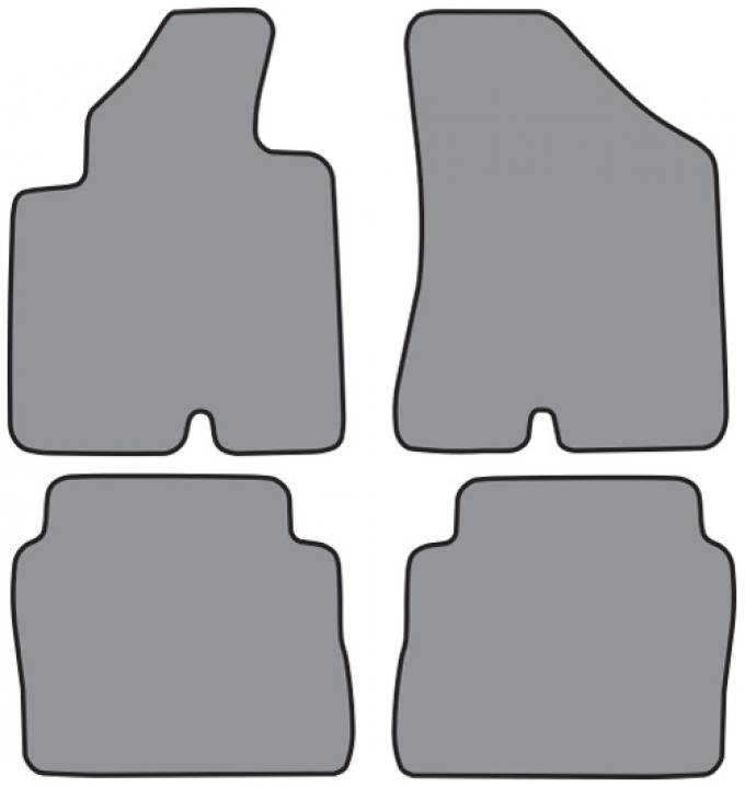 ACC 2007-2012 Hyundai Santa Fe Floor Mat 4pc (P604 P604R) Cutpile
