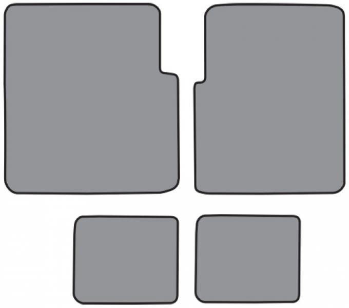 ACC 1978 Dodge Monaco Floor Mat 4pc (CR175F FM18R) Cutpile
