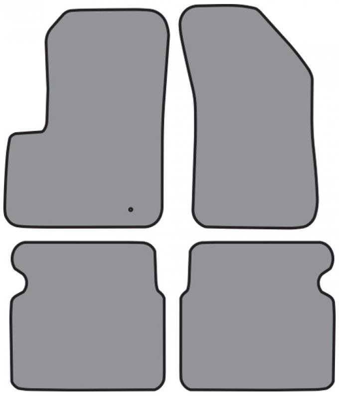 ACC 2008-2013 Dodge Avenger Floor Mat 4pc (P543 P543R) Cutpile