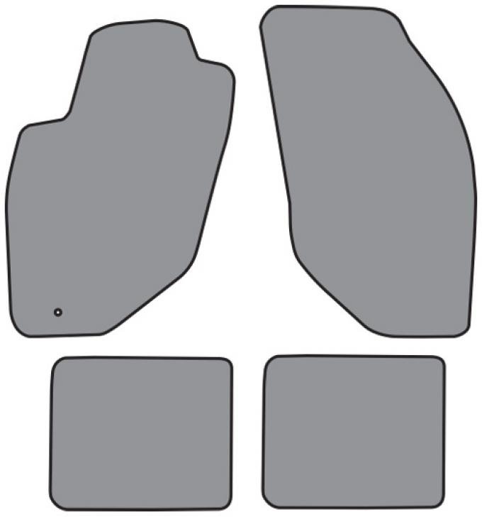 ACC 1998-2002 Lincoln Continental Floor Mat 4pc (A5351F FM18R) Cutpile