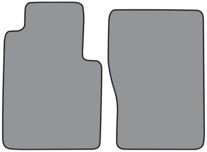 ACC 1971-1973 International Scout II Floor Mat Frt Row 2pc (IH01F) Loop