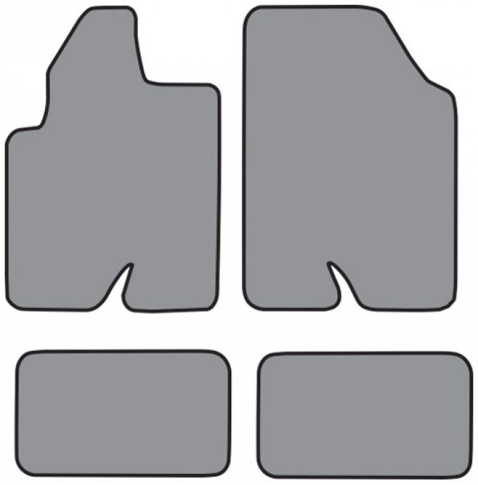 ACC 2008-2010 Mazda Tribute Floor Mat 4pc (FM401AF FM401R) Cutpile
