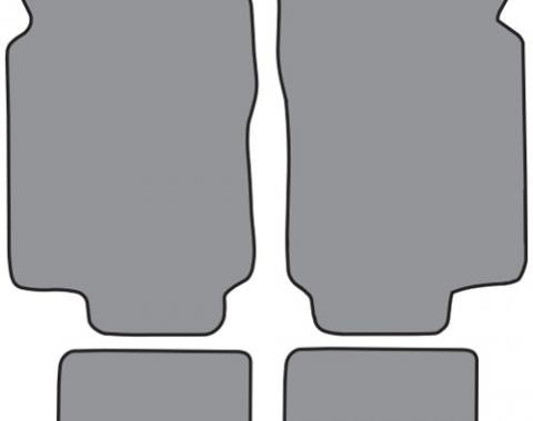 ACC 1979-1982 Honda Prelude Floor Mat 4pc (H303F FM18R) Cutpile