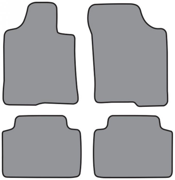 ACC 2000-2006 Toyota Tundra Access Cab Floor Mat 4pc (FM402F FM402R) Cutpile