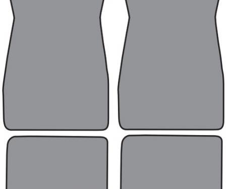 ACC 1974-1981 Chevrolet Camaro Floor Mat 4pc (FM18 FM18R) Cutpile