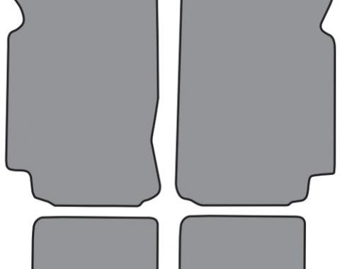 ACC 1980-1983 Honda Civic Floor Mat 4pc (H295F FM18R) Cutpile