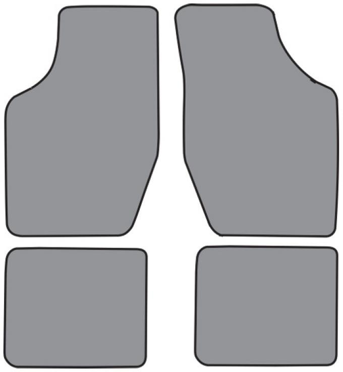 ACC 1986-1991 Buick Skylark Floor Mat 4pc (FM12F FM18R) Cutpile