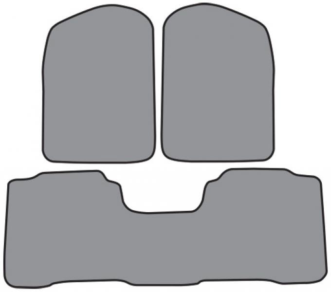 ACC 1991-1997 Isuzu Rodeo 2pc Frts & 1pc Rr Floor Mat (P19 P19R) Cutpile