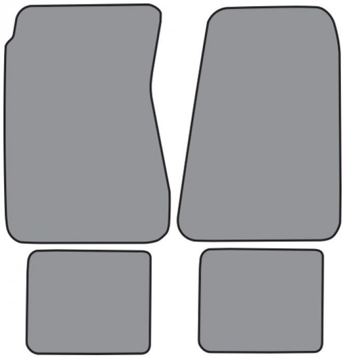 ACC 1968-1969 Buick Special Floor Mat 4pc (FM53F FM18R) Loop