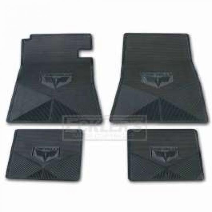 Chevelle Floor Mats, Chevelle V Flag Emblem, 1964-1967