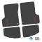 FlexTread 97-06 Jeep Wrangler TJ & LJ Floor Mats (4pc) w/ Rubicon Logo NGTT44048