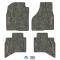 FlexTread 12-18 Dodge Ram 1500 Quad Cab/19-24 Dodge Ram 1500 Classic Quad Cab (4 pc) w/ Longhorn Logo NGTT12019