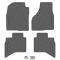 FlexTread 12-18 Dodge Ram 1500 Quad Cab/19-24 Dodge Ram 1500 Classic Quad Cab (4 pc) w/ Laramie Logo NGTT12056